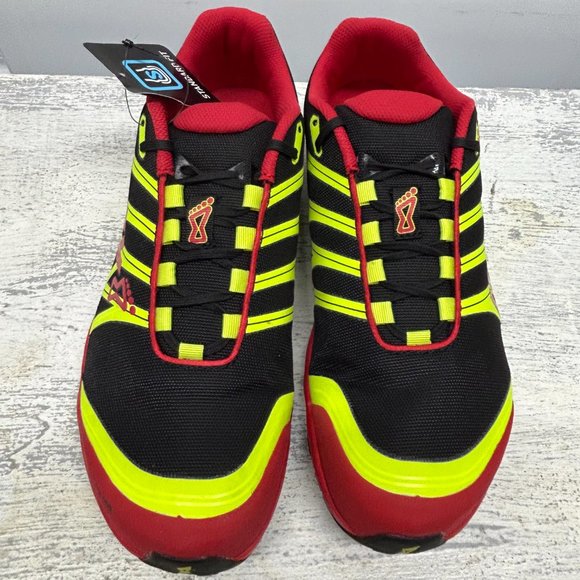 Inov-8 X-Talon 200 (Unisex): Conquer Trails with Black/Red/Neon Yellow Power - Picture 3 of 8